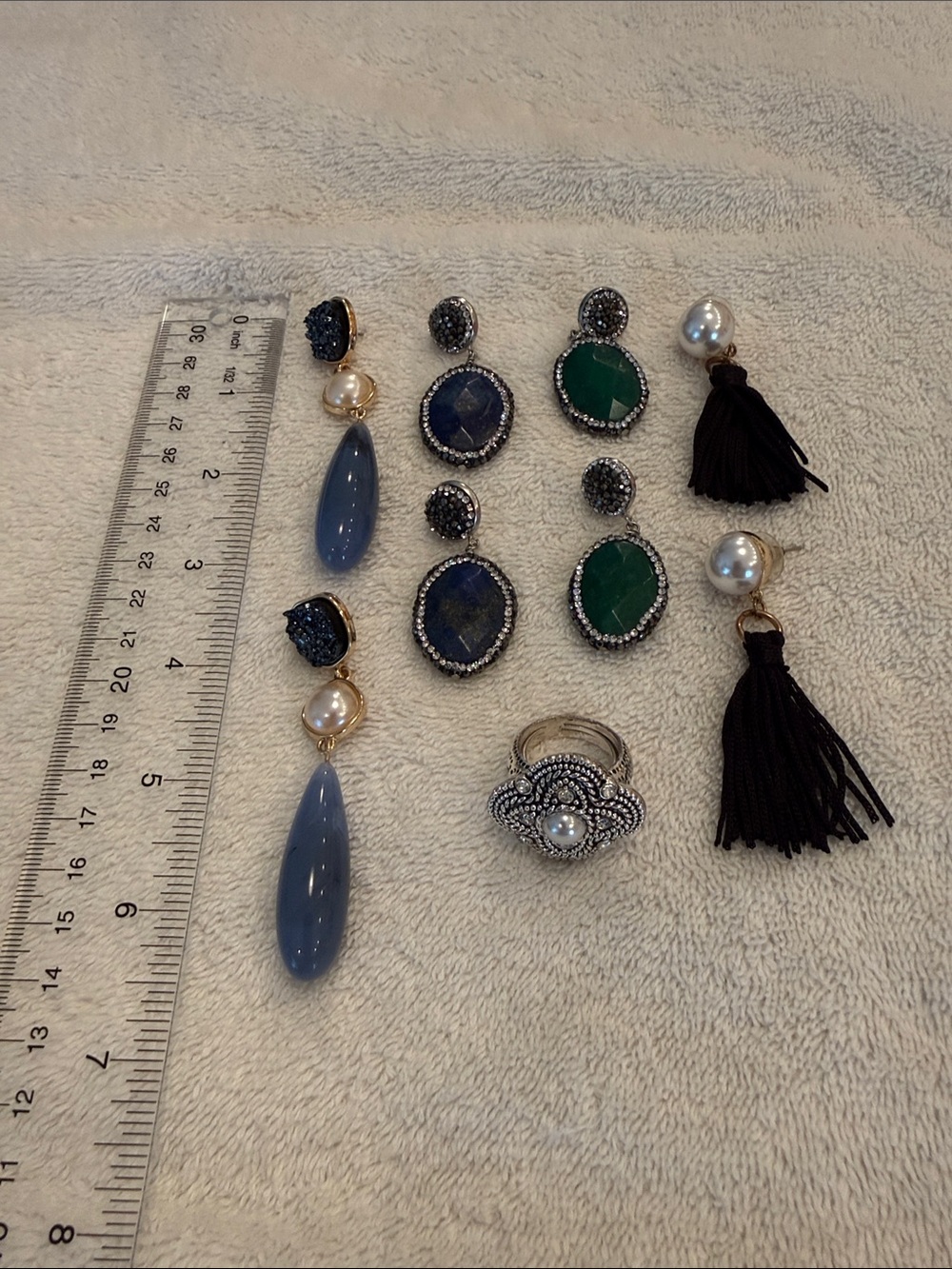 Jewelry Collection of Earrings & Rings